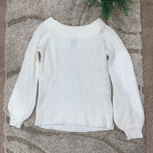 Charlotte Russe Off the Shoulder Sweater